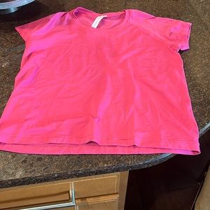 lululemon swiftly tech sonic pink size 14